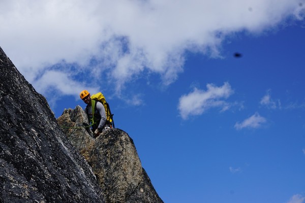 50_-_Ken_on_the_final_summit_ridge.JPG